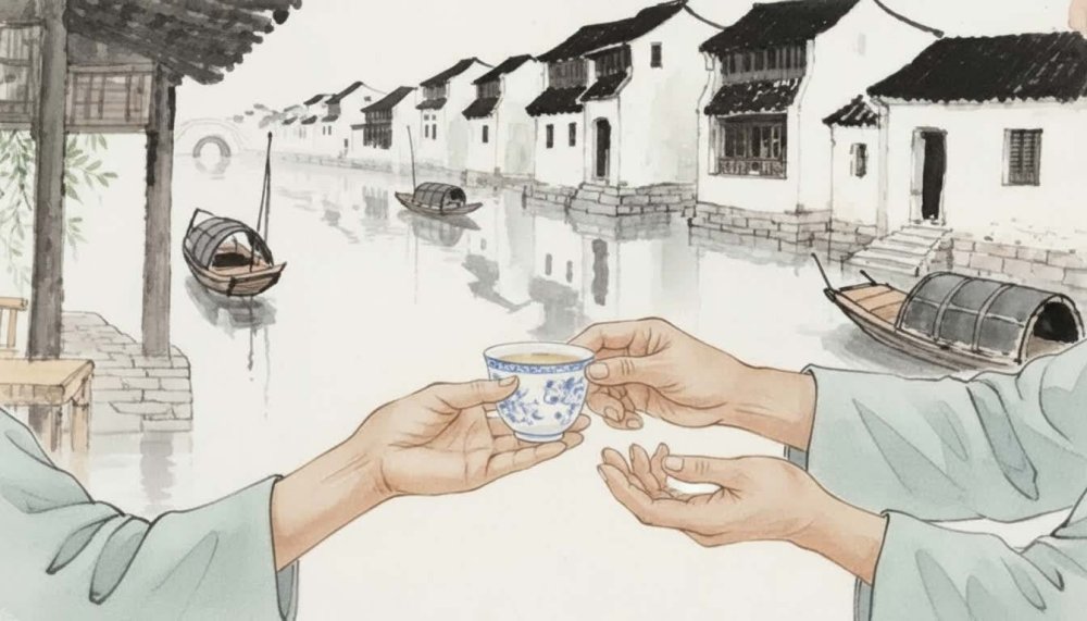 Passing the cup of tea