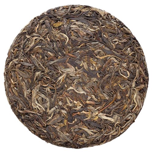 2023 Pu'er verde da alberi antichi di Bingdao | Bing Dao Sheng Pu Er - torta pressata 200 g - Variante: 1 kg
