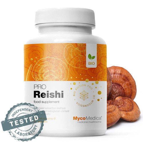 MycoMedica ORGANIC Reishi PRO 30 - 90 capsules