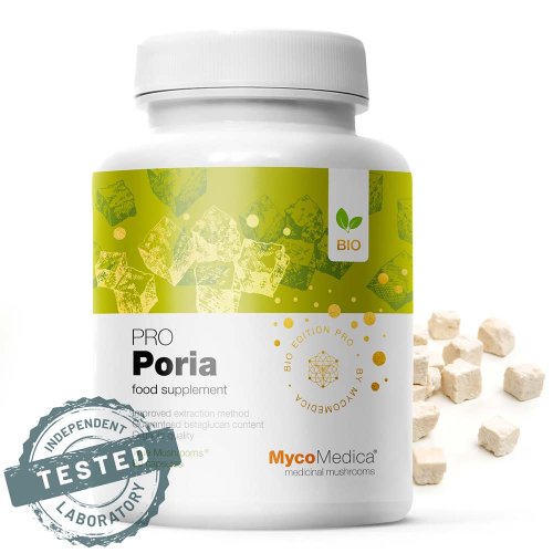 MycoMedica ORGANIC Poria PRO - 90 capsules
