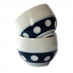 Japonská porcelánová miska Mizutama 120 ml | Mizutama Yunomi Tokoname-yaki
