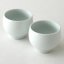 Japanese Porcelain Cup Manten 120 ml | Manten Yunomi Tokoname-yaki - Option: 2 pcs