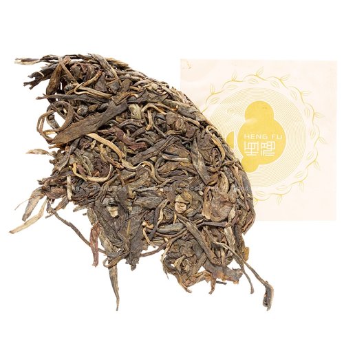 2011 Zelený Ying Kee Puer ze starých stromů v Daxueshan | Da Xue Shan Ying Kee Qing Sheng Cha - koláč 200 g - Varianta: 50 g