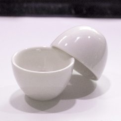 Bílá porcelánová miska 75 ml