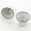 Japanese Porcelain Cup Matsuba 100 ml | Matsuba Yunomi Tokoname-yaki - Option: 3 pcs