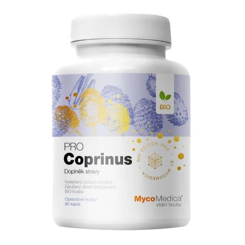 MycoMedica ORGANIC Coprinus PRO - 90 capsules