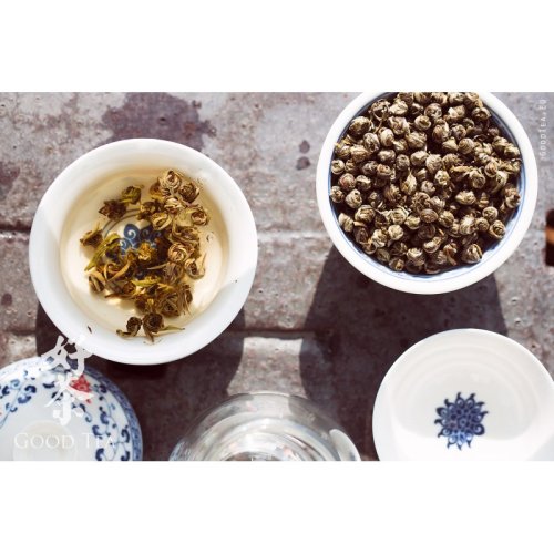 Perle del drago al gelsomino | Mo Li Zhen Zhu Cha - Variante: 500 g