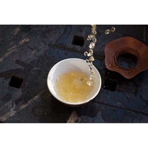 2019 Pu'er verde da alberi antichi di Baiyingshan | Bai Ying Shan Gu Shu Sheng Pu Er Mao Cha - Variante: 500 g