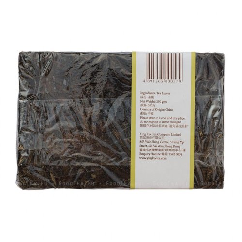 2009 Ying Kee scuro Po-Meai Pu'er - mattonella 250 g | Po Meai Pu Er Shu Cha Zhuan - Variante: 1 kg
