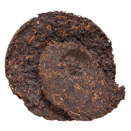 2005 Pu'er scuro di Bulangshan | Bu Lang Shan Shu Pu Er - torta pressata 100 g - Variante: Campione 15 g