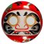 Japanese Tea Can Taiko Drum Red 50 g