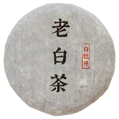 2017 Peonia bianca da alberi antichi dello Yunnan | Bai Mu Dan Lao Bai Cha - torta pressata 200 g - Variante: Torta pressata 200 g