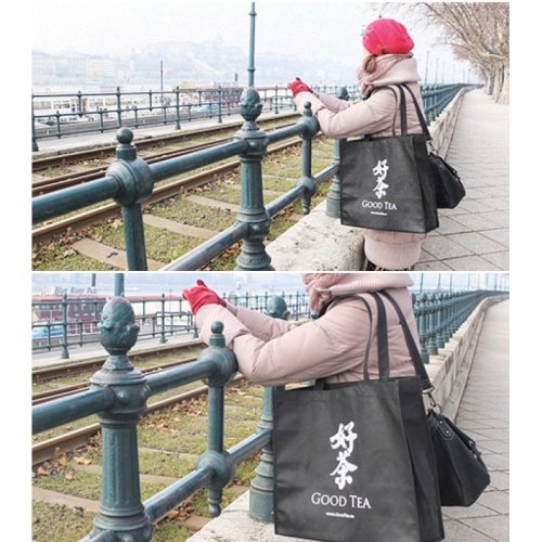 Large Good Tea Non-Woven Fabric Bag