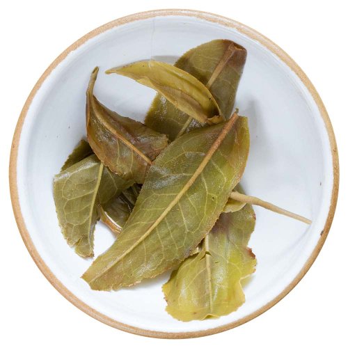 2012 Pu'er Verde da alberi antichi di Laobanzhang pressato in piccole torte | Lao Ban Zhang Jing Peng Gu Shu Sheng Pu Er - Variante: Campione 7 g