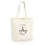 Large Cotton Bag | LOVE IN A CUP