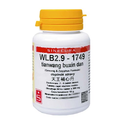 121 TIAN WANG BU XIN DAN - WLB2.9-1749 - Pilulka nebeského vládce pro výživu srdce