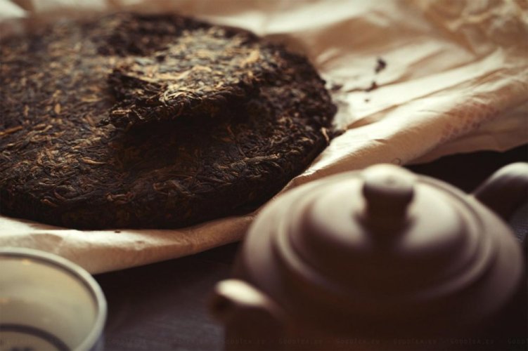 2018 Tmavý Special Grade Puer ze Simao | Te Ji Pu Er Bing - koláč 357 g - Varianta: 50 g