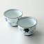Japanese Porcelain Cup Shizen 100 ml | Shizen Yunomi Tokoname-yaki - Option: 3 pcs