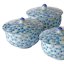 Set of Japanese Tea Cups with Lids Arita 80's (signed) - 5 Cups 150 ml