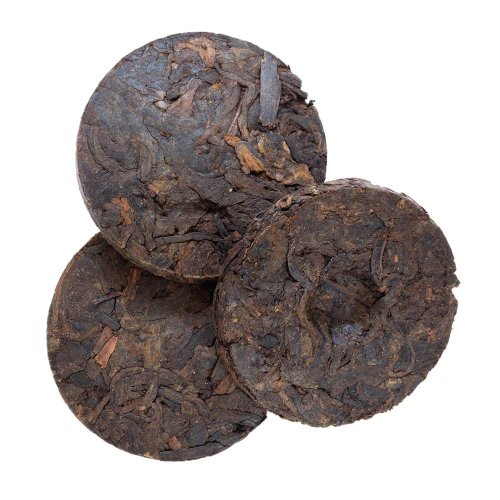 2018 Pu'er scuro di Badashan pressato in piccole torte | Bada Shan Shu Cha - Variante: 1 kg