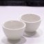 White Porcelain Tea Cup 75 ml - Option: 1 pc