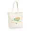 Large Cotton Bag | TEA (N.) A HUG IN A CUP