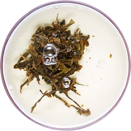 2011 Zelený Ying Kee Puer ze starých stromů v Daxueshan | Da Xue Shan Ying Kee Qing Sheng Cha - koláč 200 g - Varianta: 50 g