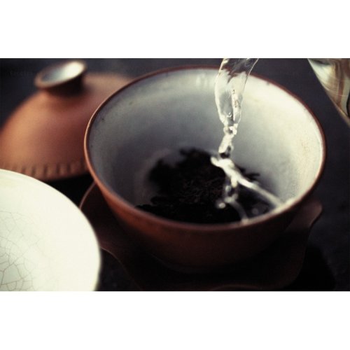 2017 Bulangshan Gan En Ripe Pu-erh | Bu Lang Shan Gan En Pu Er Shu Cha - cake 357 g - Option: Sample 15 g