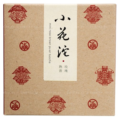 2011 Tmavý Menghai Pu Er Mini Tuo Cha s květy růží | Mei Gui Shu Cha