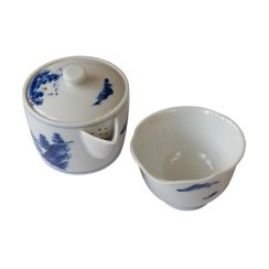 Japonská čajová sada Kyo Hohin 110 ml a Yusamashi 80. léta (EIZAN)