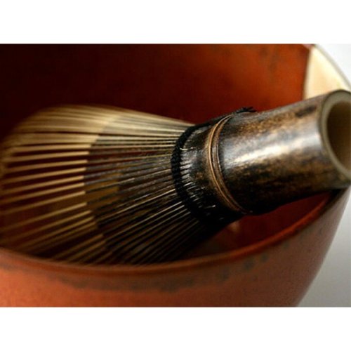 Bambusová metlička na čaj Matcha - 80 štětin | Kurochiku Chasen
