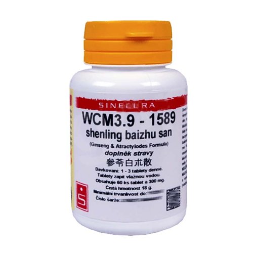 105 SHEN LING BAI ZHU WAN - WCM3.9-1589 - Pillola con Ginseng, Poria e Atractylodes