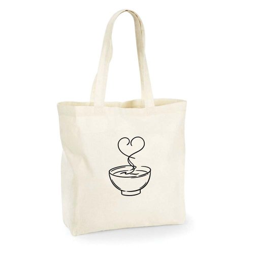 Large Cotton Bag | LOVE IN A CUP