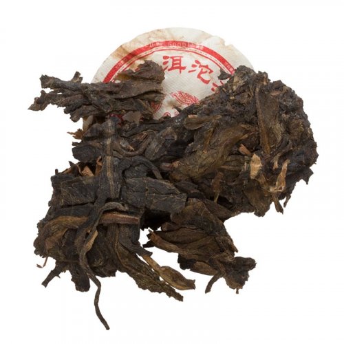 2014 Zelený Puer Yunnan Colorful Phoenix Tea - hnízdo 100 g - Varianta: Vzorek 15 g