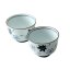 Japanese Porcelain Cup Shizen 100 ml | Shizen Yunomi Tokoname-yaki - Option: 3 pcs