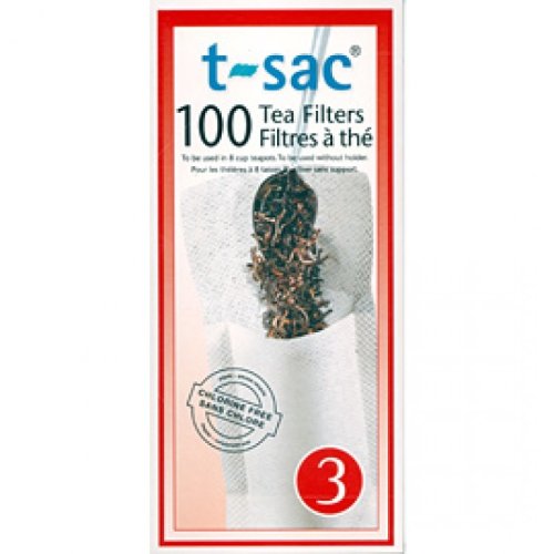 t-sac 3 - Bustine per tè sfuso 1,0 - 1,6 lt (100 pz)