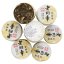 2012 Pu'er Verde da alberi antichi di Laobanzhang pressato in piccole torte | Lao Ban Zhang Jing Peng Gu Shu Sheng Pu Er - Variante: Campione 7 g