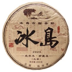 2023 Zelený Puer ze starých stromů v Bingdao | Bing Dao Sheng Pu Er - koláč 200 g