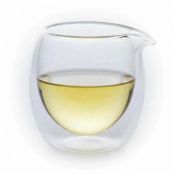 Bricco in vetro a doppia parete 180 ml | Gong Dao Bei | Cha Hai
