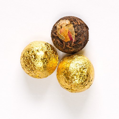 2011 Tmavý Menghai Pu Er Mini Tuo Cha s květy růží | Mei Gui Shu Cha