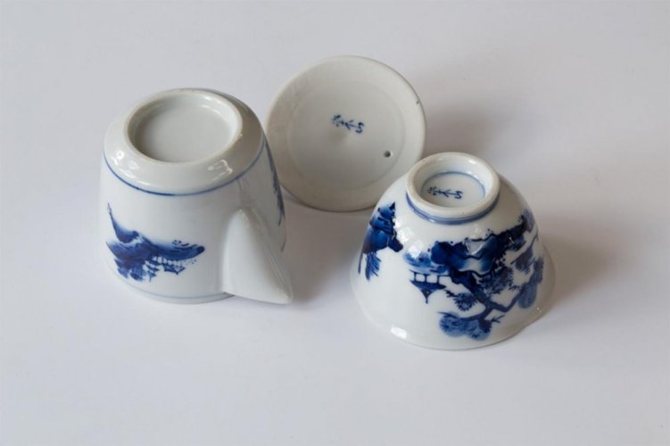 Japanese Tea Set Kyo Hohin 110 ml and Yusamashi (EIZAN)
