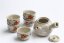 Set da tè giapponese Tokoname Saku anni '80 - teiera 500 ml e 5 ciotoline 110 ml