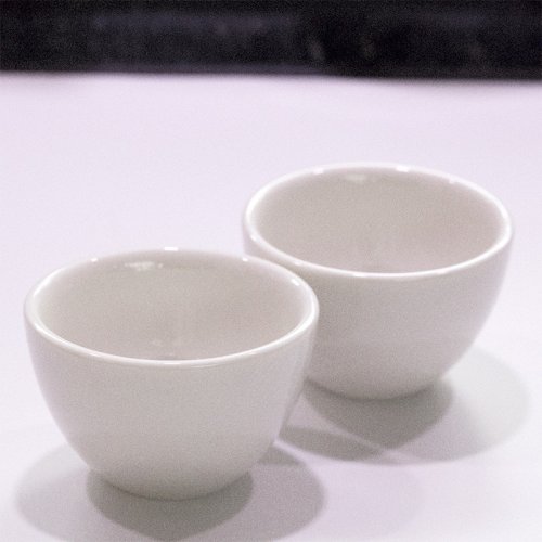 Bílá porcelánová miska 75 ml - Varianta: 1 ks