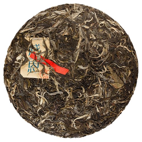2017 Pu'er verde Gan En di Bulangshan | Bu Lang Shan Gan En Pu Er Sheng Cha - torta pressata 357 g - Variante: Campione 15 g