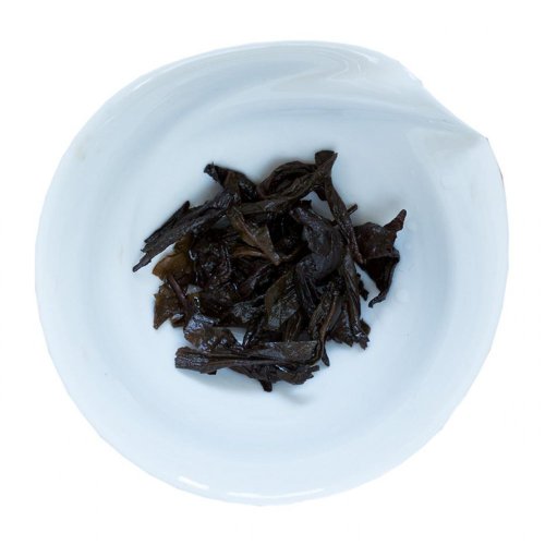 2013 Pu'er scuro di Bulangshan prodotto da Colorful Phoenix Tea | Nan Jian Xian Qicai Cha Ye You Shu Cha - torta pressata 360 g - Variante: Torta pressata 360 g