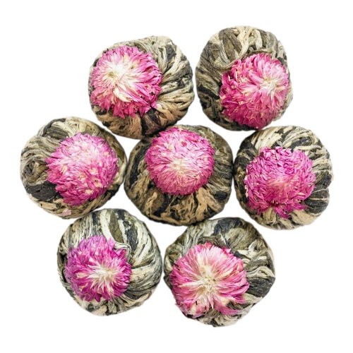 Blooming Green Tea with Bergamot | Qian Ri Hong Li Zhi Qiu - Option: 500 g