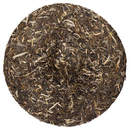 2017 Pu'er verde Gan En di Bulangshan | Bu Lang Shan Gan En Pu Er Sheng Cha - torta pressata 357 g - Variante: Campione 15 g