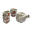 Set da tè giapponese Tokoname Saku anni '80 - teiera 500 ml e 5 ciotoline 110 ml