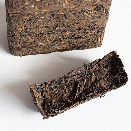 2017 Hunan Golden Flower Dark Tea | Fu Zhuan Hei Cha - brick 500 g - Option: 1 kg