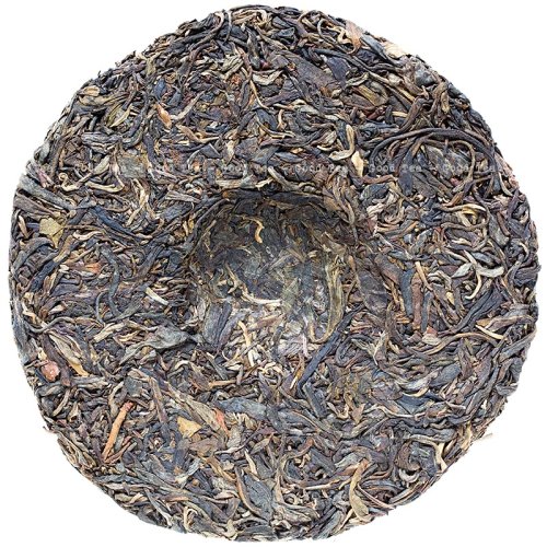 2011 Zelený Ying Kee Puer ze starých stromů v Daxueshan | Da Xue Shan Ying Kee Qing Sheng Cha - koláč 200 g - Varianta: 50 g